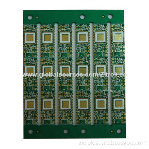 Multilayer PCB, Gold Plating Finish with Gold Finger, UL, RoHS and SGS Marks